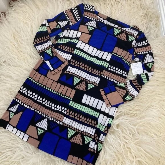 TIBI Printed Mini Dress - Picture 5 of 10